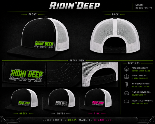 Ridin' Deep Printed Snapback