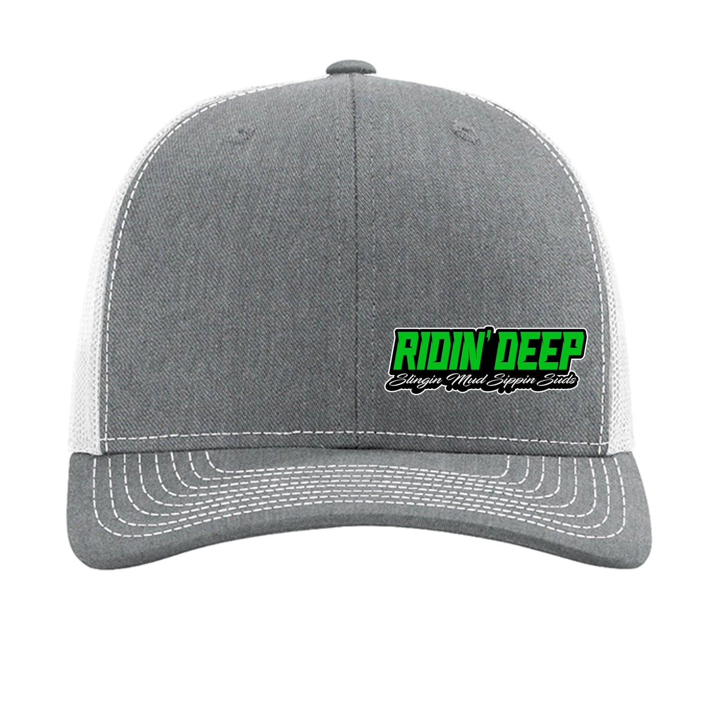 Heather Grey/ White - 112 - FRONT