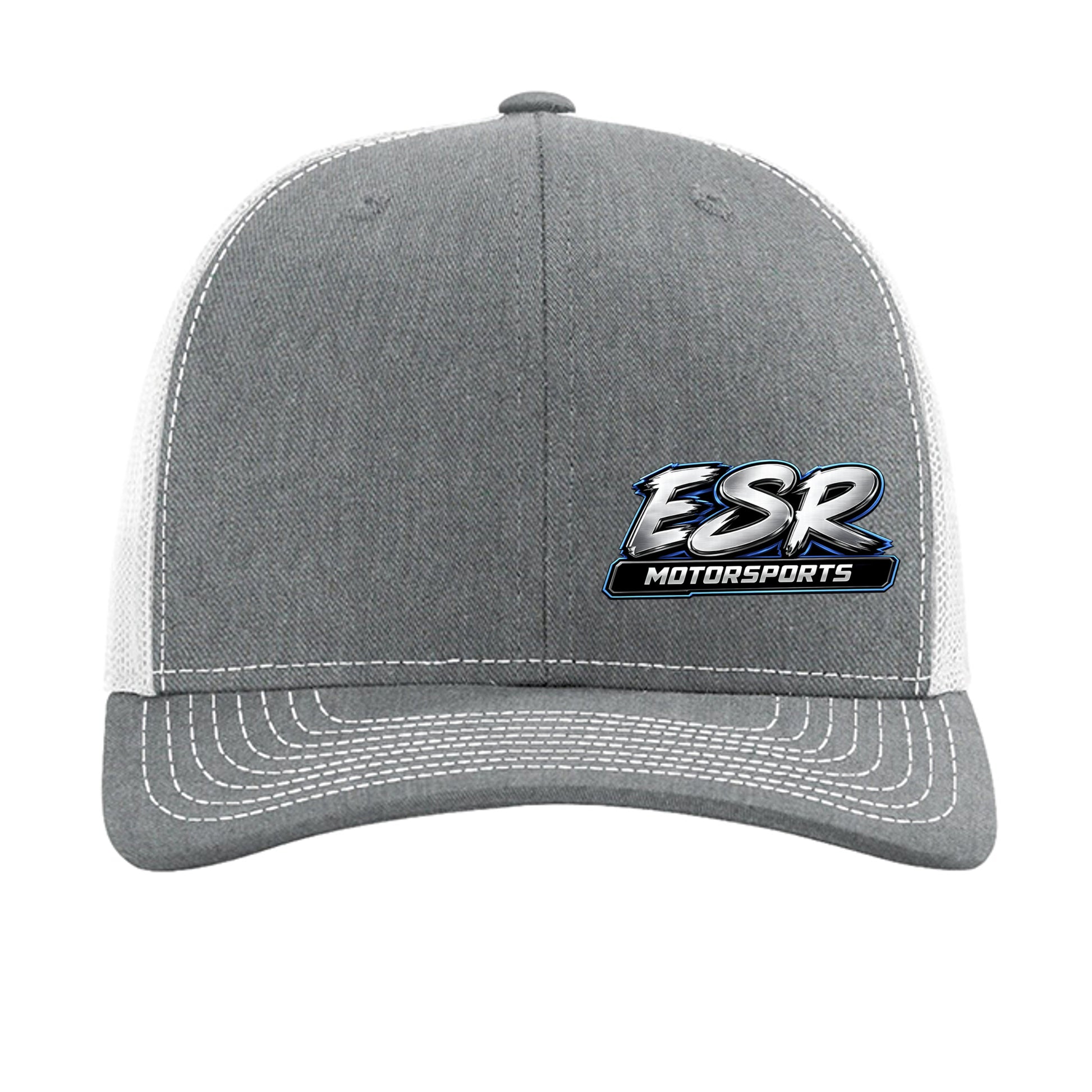 Heather Grey/ White - 112 - FRONT